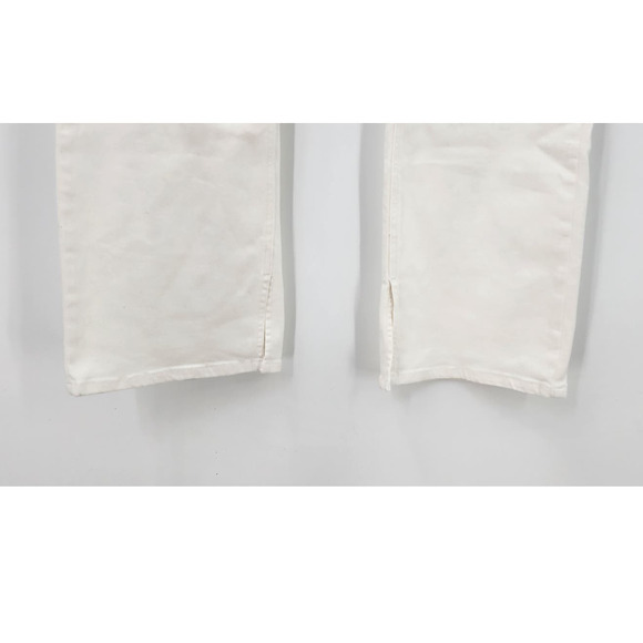 Judy Blue Lila Mid Rise Split Hem Bootcut Size 18 W  White - Picture 8 of 11